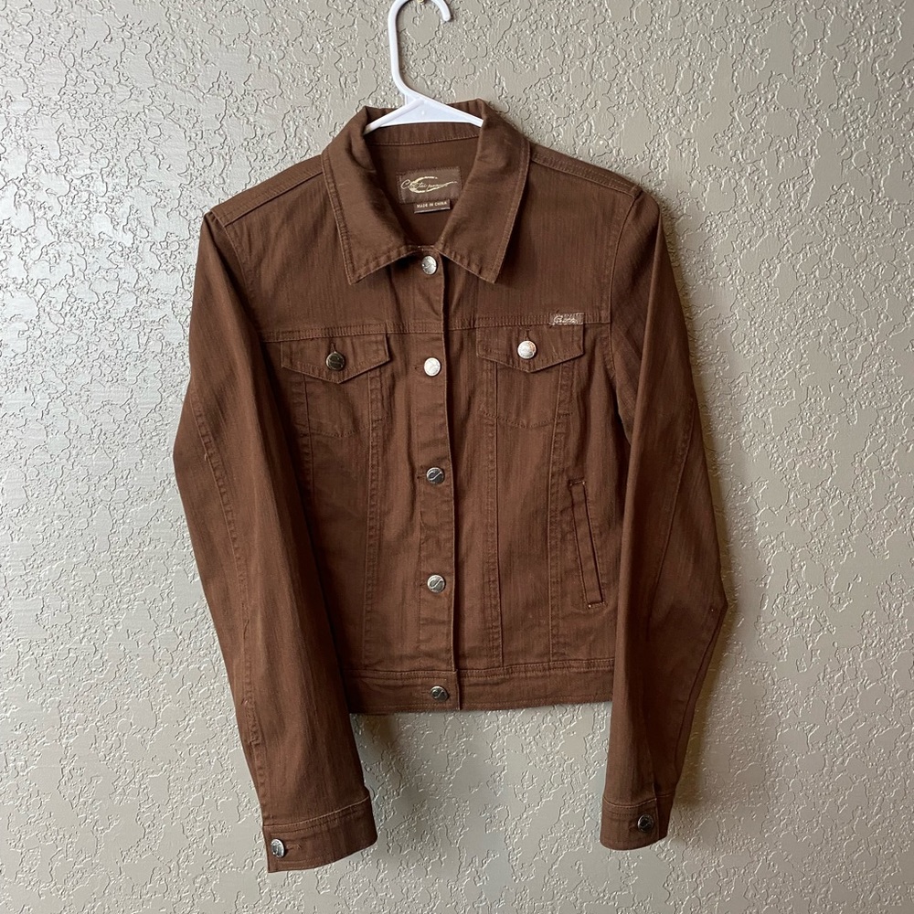 C'est Toi Premium Brown button up dress jacket size S